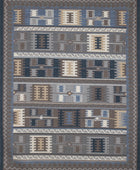 GREY KILIM HAND WOVEN DHURRIE