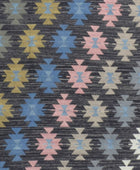 MULTICOLOR AZTEC HAND WOVEN KILIM DHURRIE