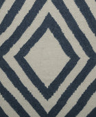 BLUE DIAMOND HAND WOVEN DHURRIE