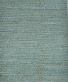 BLUE SOLID JUTE HAND WOVEN DHURRIE