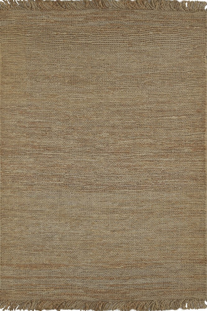 NATURAL SOLID JUTE HAND WOVEN DHURRIE