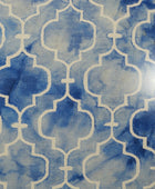 BLUE DIP DYED MOROCCAN HAND TUFTED CARPET