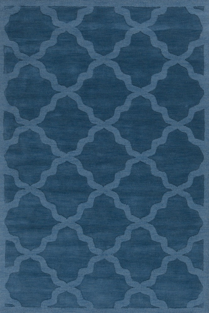 BLUE MOROCCAN HAND LOOM CARPET