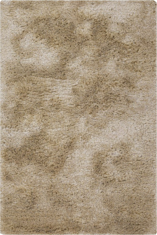 BEIGE SHAGGY HAND MADE CARPET