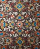 CAMEL MULTICOLOR SUZANI HAND TUFTED CARPET