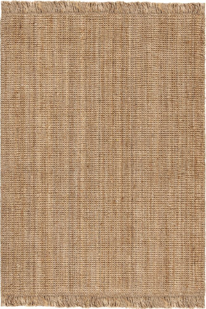 NATURAL SOLID JUTE HAND WOVEN DHURRIE