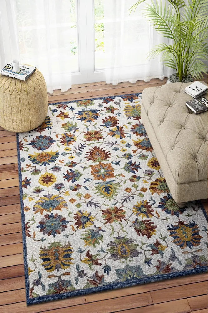 MULTICOLOR SUZANI HAND TUFTED CARPET