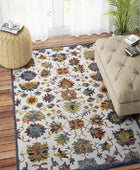 MULTICOLOR SUZANI HAND TUFTED CARPET