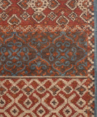 MULTICOLOR TRADITIONAL HAND TUFTED CARPET