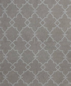 GREY MOROCCAN HAND WOVEN DHURRIE