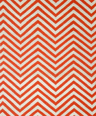 RED AND IVORY ZIG ZAG HAND WOVEN DHURRIE - Imperial Knots