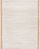 NATURAL AND IVORY SOLIDS KILIM HAND WOVEN DHURRIE