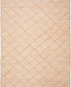 NATURAL GEOMETRIC JUTE HAND WOVEN DHURRIE