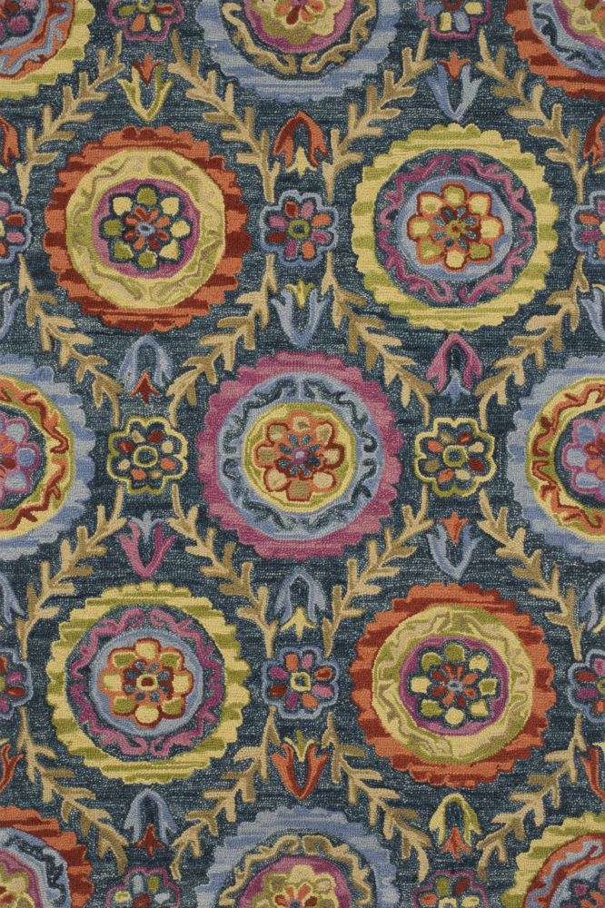 MULTICOLOR SUZANI HAND TUFTED CARPET