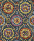 MULTICOLOR SUZANI HAND TUFTED CARPET