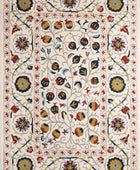 IVORY SUZANI HAND TUFTED CARPET