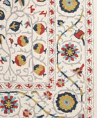 IVORY SUZANI HAND TUFTED CARPET