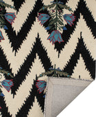 MULTICOLOR CHEVRON HAND TUFTED CARPET